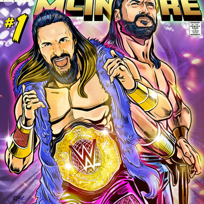 Rollins VS McIntyre for the WWE Crown Jewel